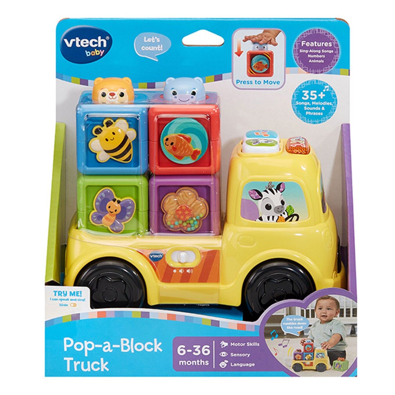 VTech Pop A Block Truck