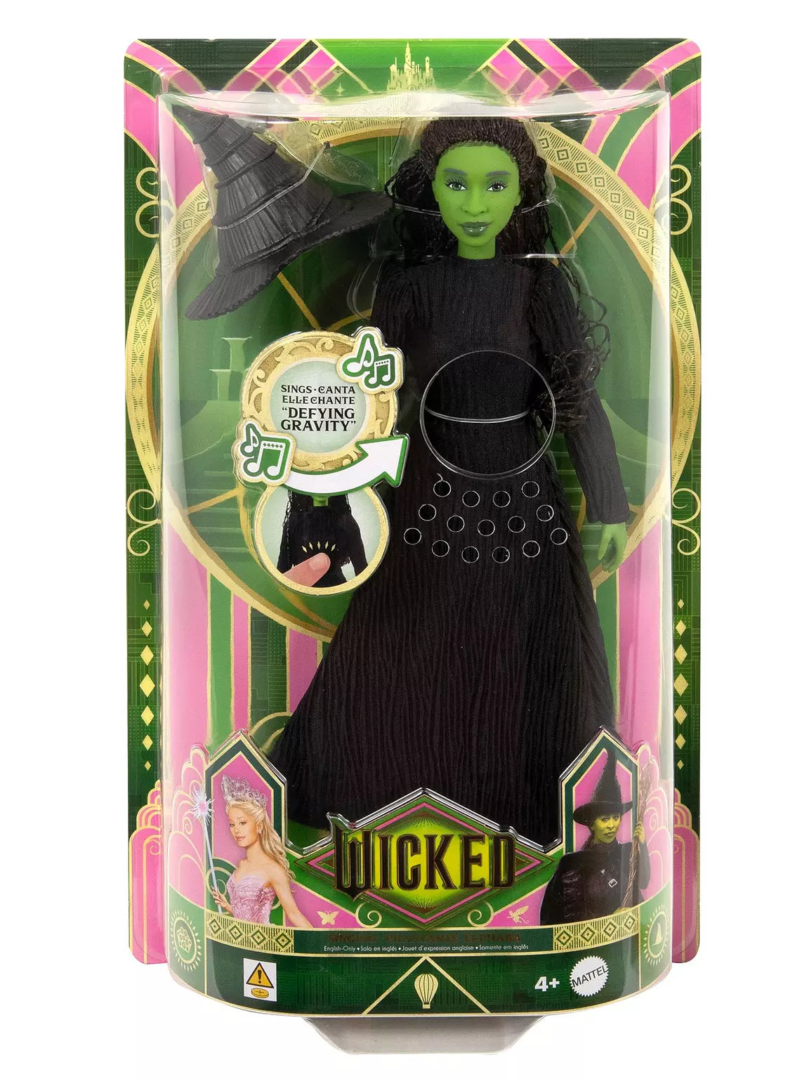 Wicked Musical Sining Elphaba 30cm Doll