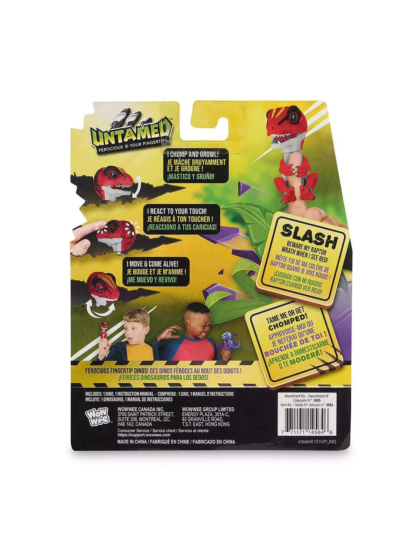 Roaring Dinosaurs Interactive Raptor Slash