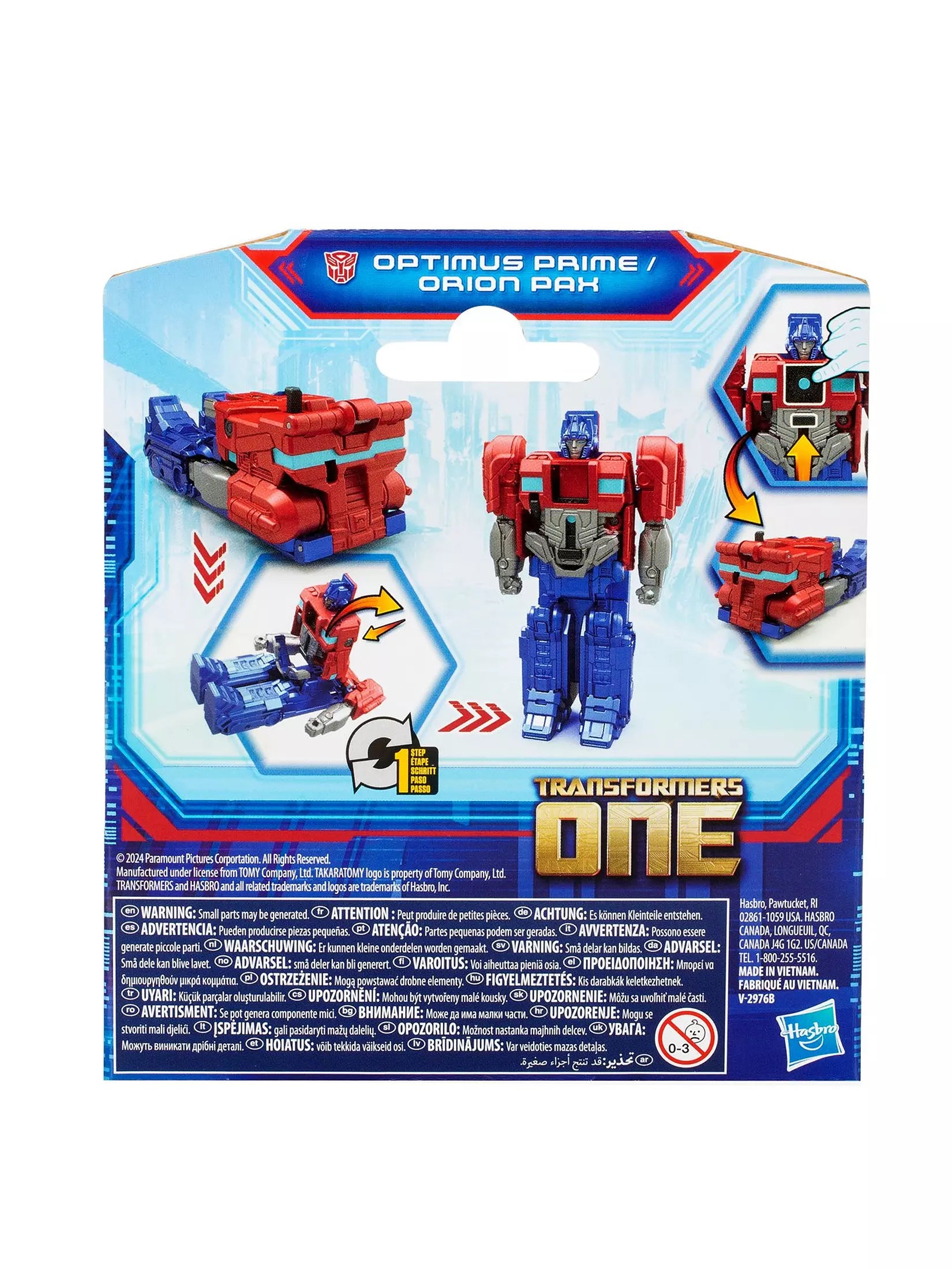 Transformers One Step Changers Optimus Prime