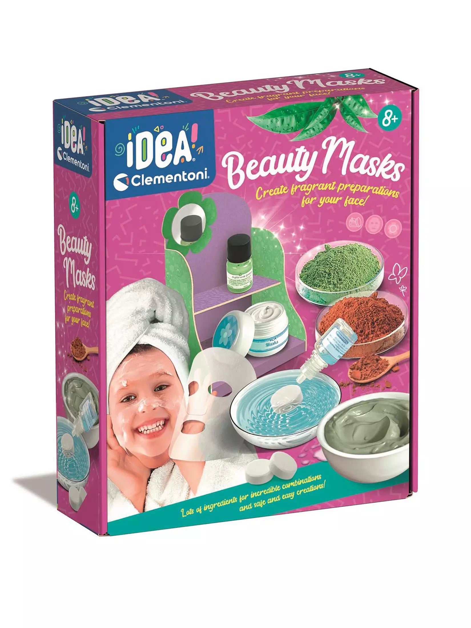 Clementoni Idea Create Your Own Natural Beauty Masks