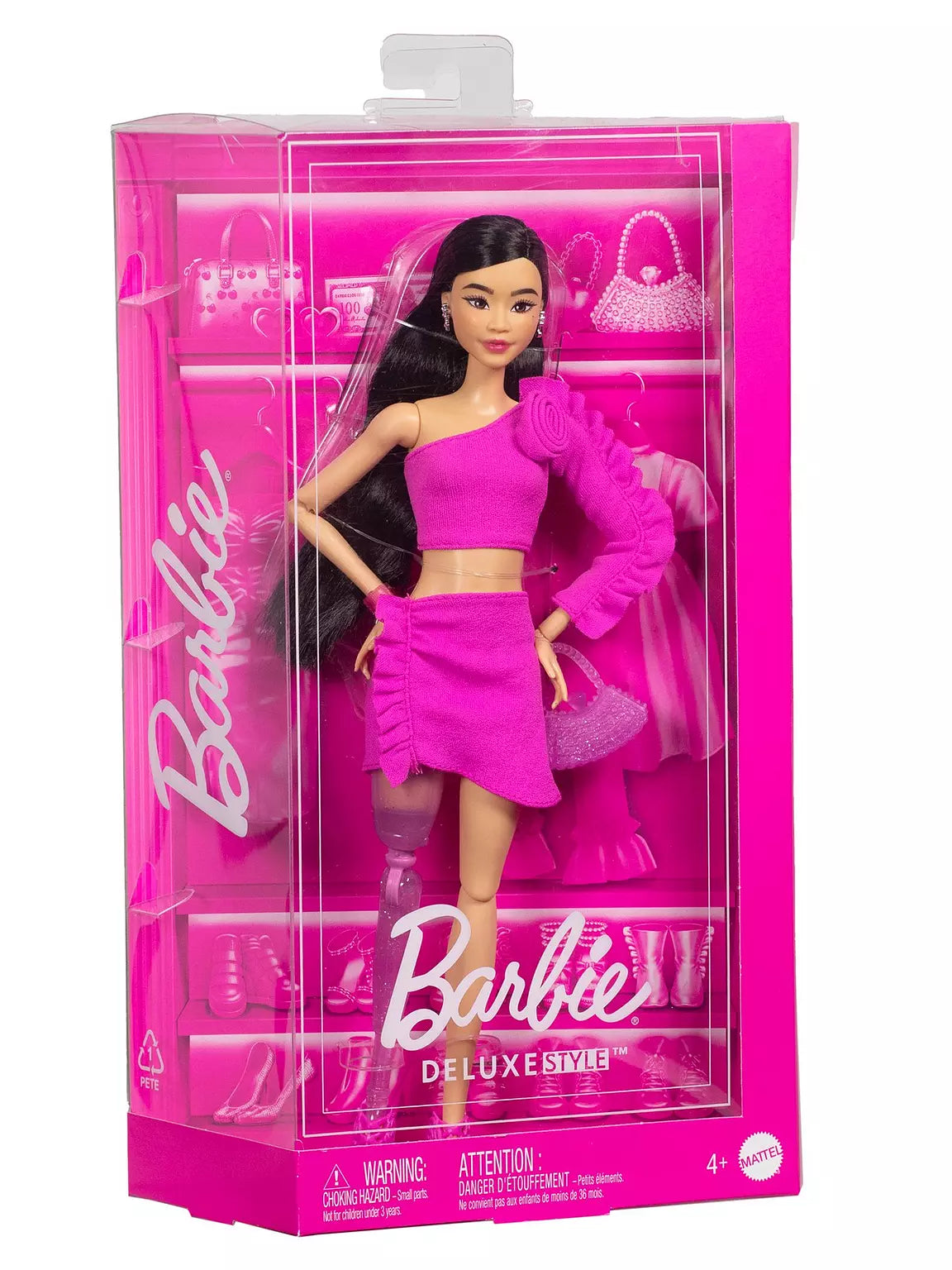 Barbie Deluxe Style Doll With Prosthetic Leg