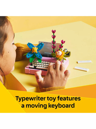 Lego Creator 31169 Typewriter With Flowers