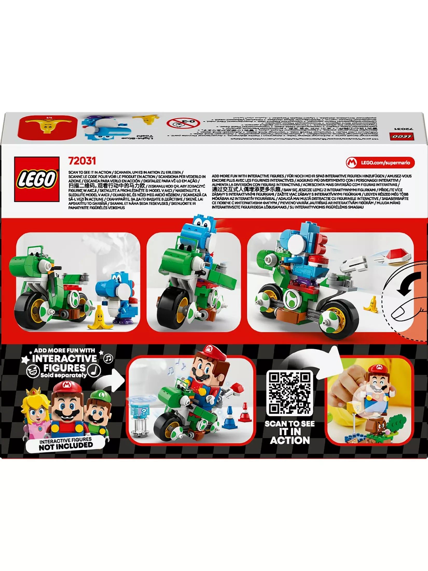 Lego Super Mario Kart 72031 Yoshi Bike