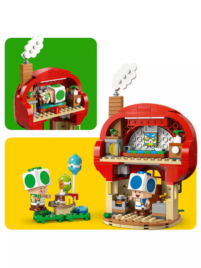 Lego Super Mario 72041 Party At Toad's House