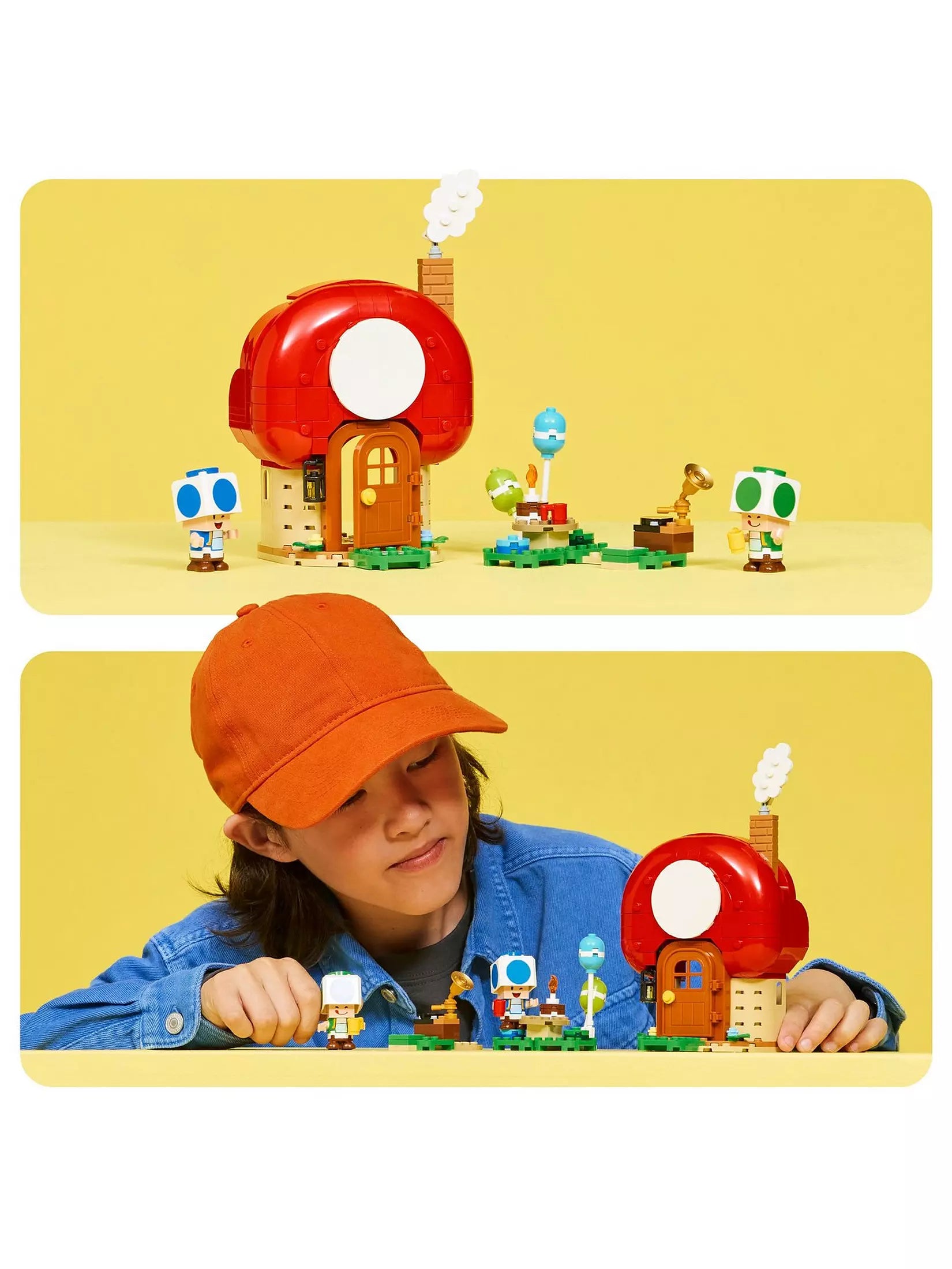 Lego Super Mario 72041 Party At Toad's House