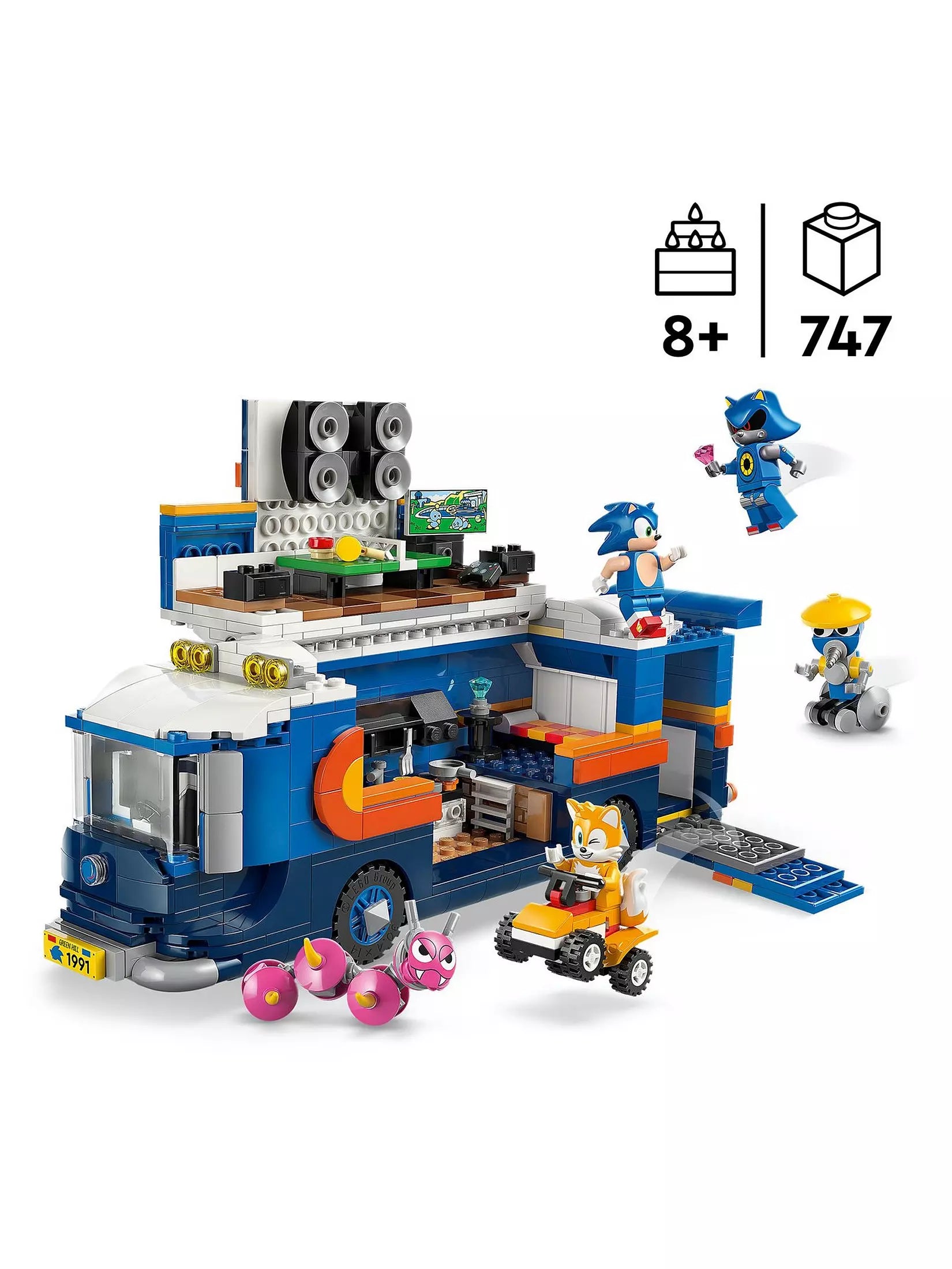 Lego Sonic The Hedgehog 77006 Team Sonic Command Truck