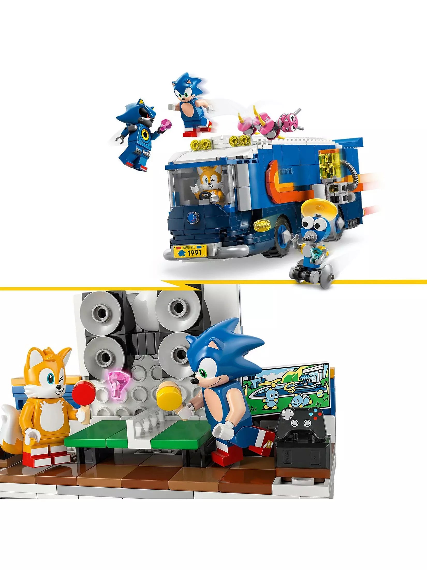 Lego Sonic The Hedgehog 77006 Team Sonic Command Truck