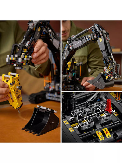 Lego Technic 42215 Volvo EC500 Hybrid Excavator Set