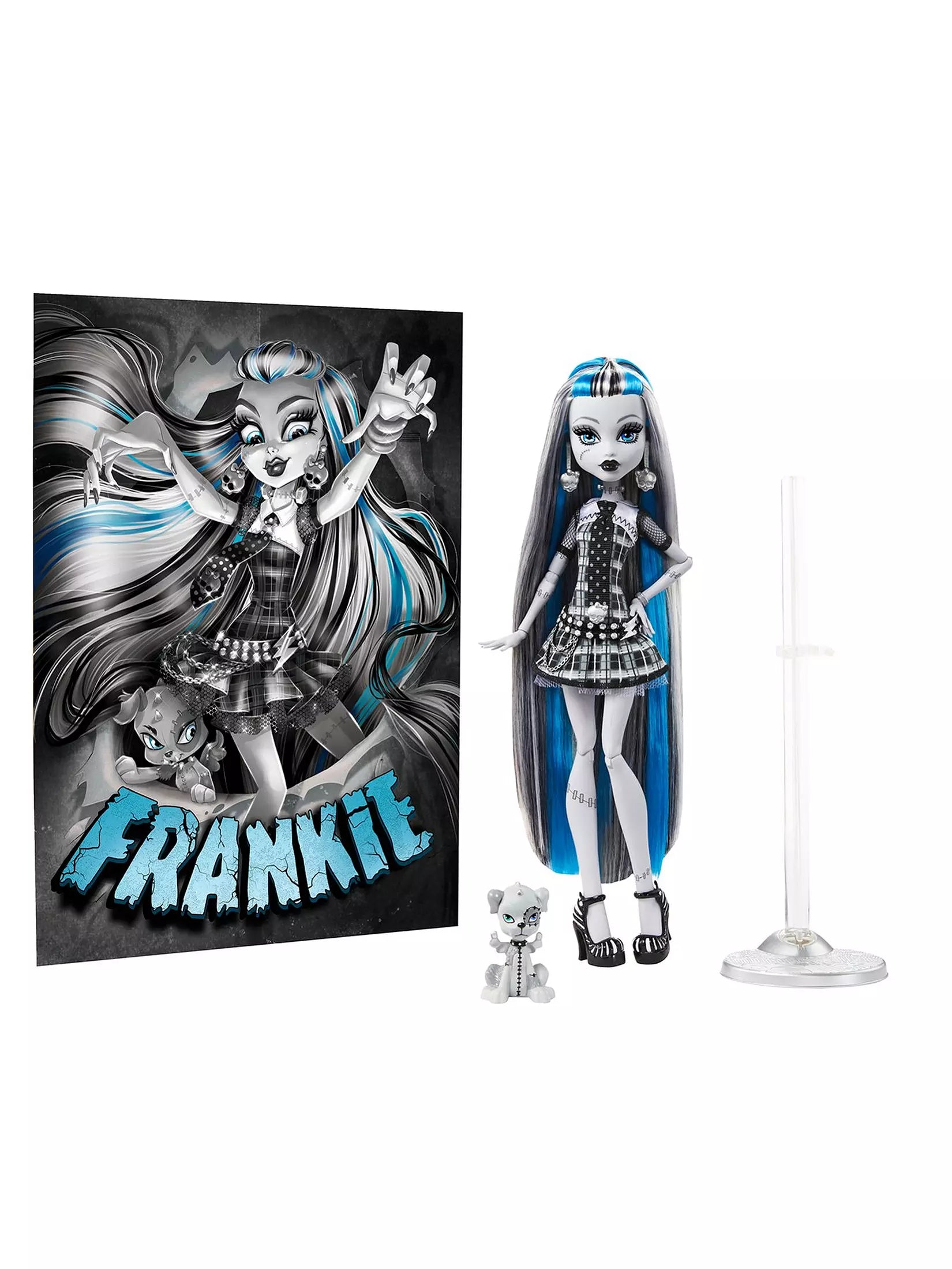 Monster High Reel Drama Doll Frankie Stein