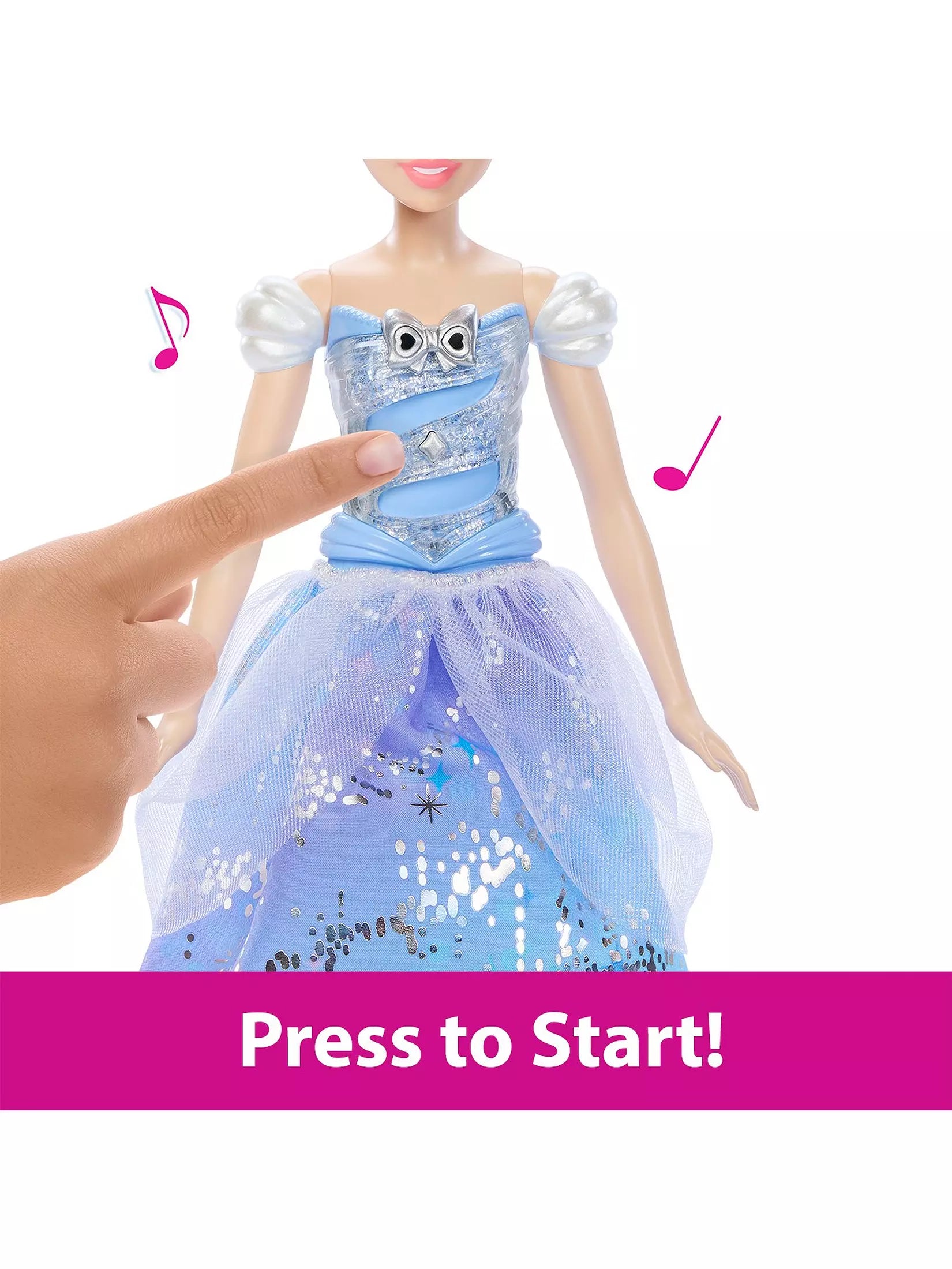 Disney Princess Cinderella Enchanted Ballgown Doll