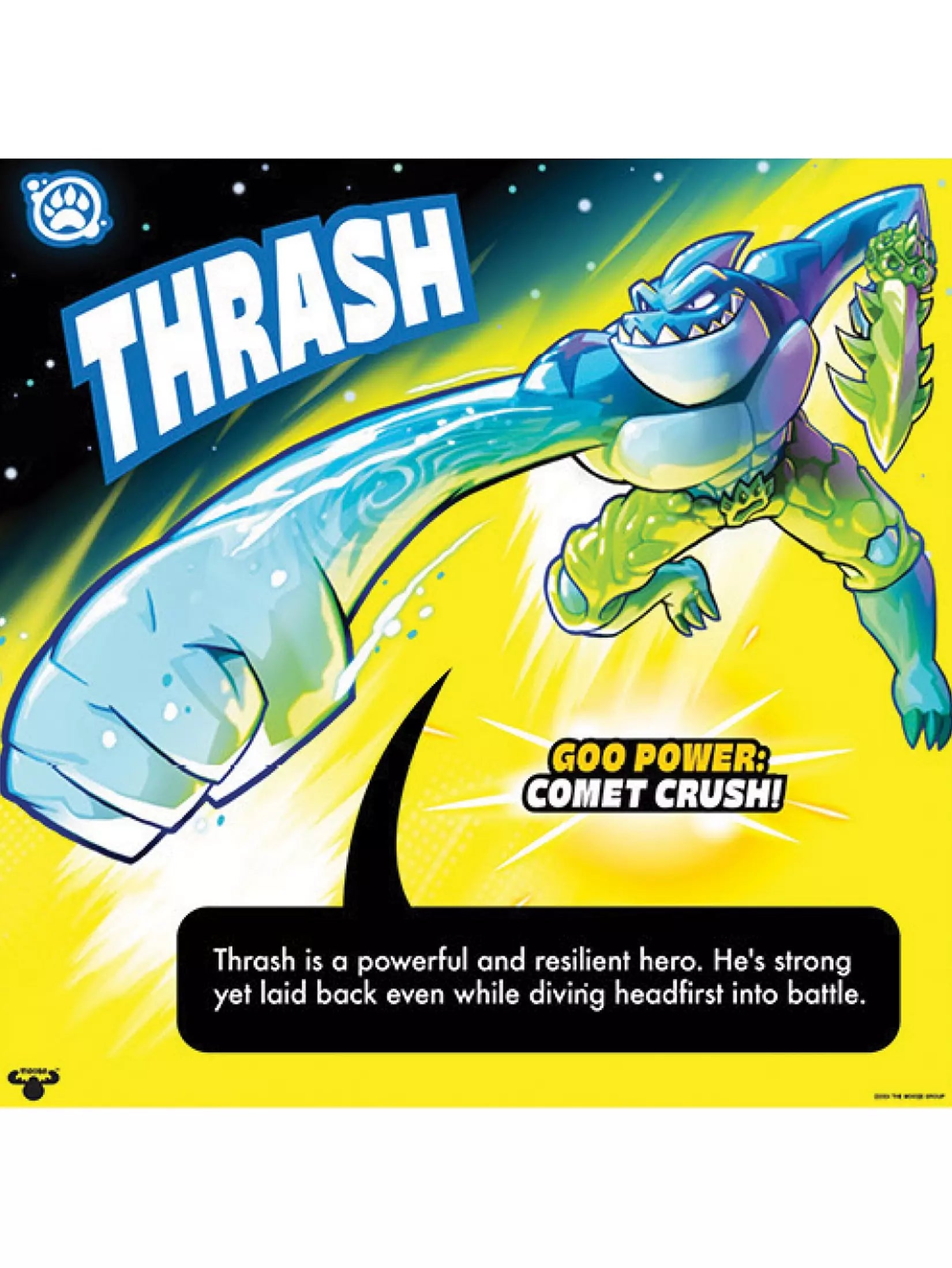 Heroes Of Goo Jit Zu Meteor Madness Squishy Thrash