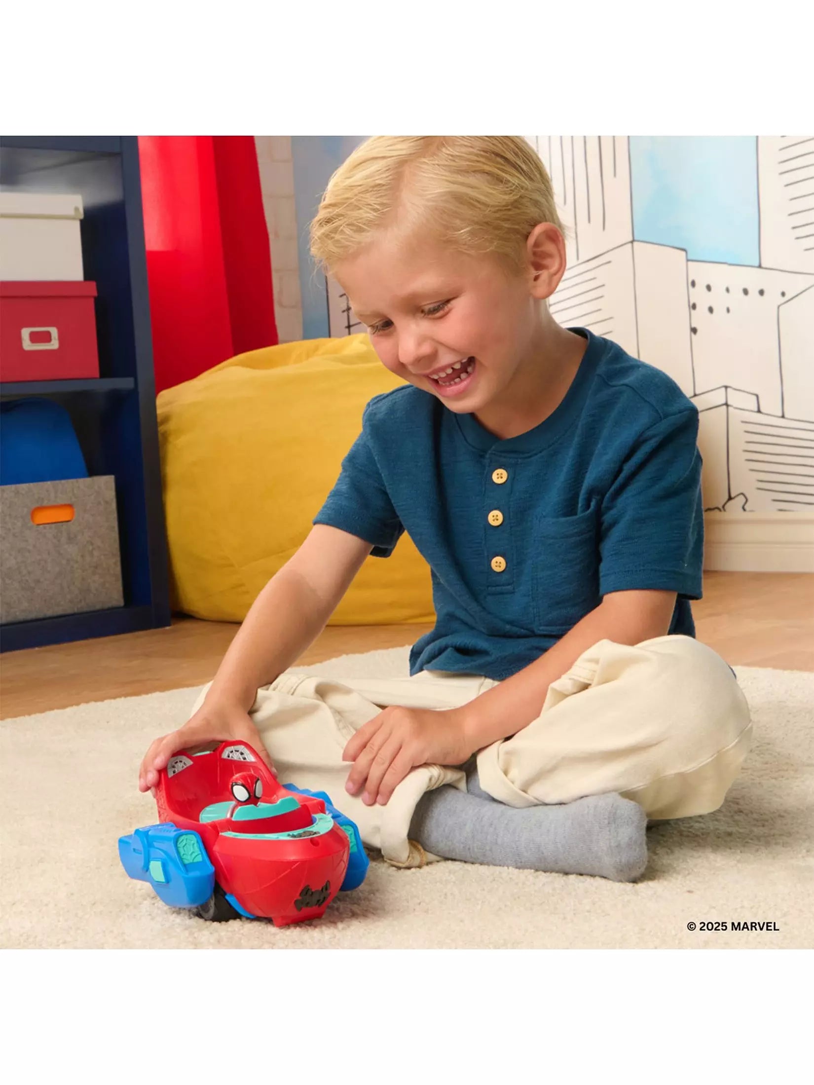 SpiderMan Spidey And His Amazing Friends Spidey's Transforming Web Wave Cruiser