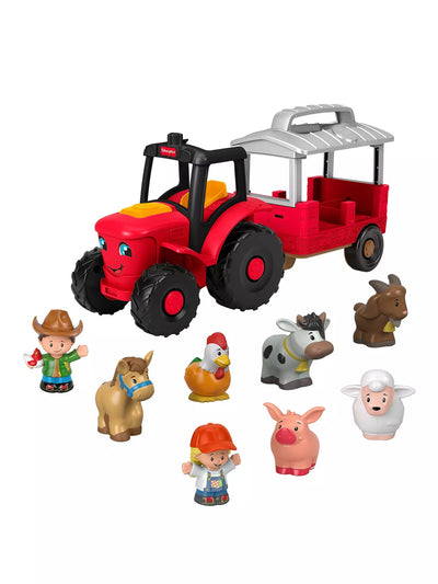 Fisher Price Little People Caring For Animals Tractor Gift Set