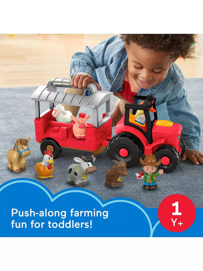 Fisher Price Little People Caring For Animals Tractor Gift Set