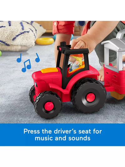 Fisher Price Little People Caring For Animals Tractor Gift Set
