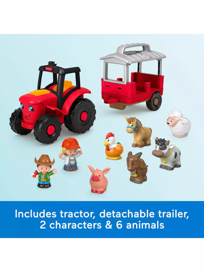 Fisher Price Little People Caring For Animals Tractor Gift Set