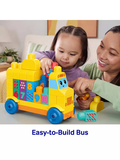 Mega Bloks Build And Count Bus
