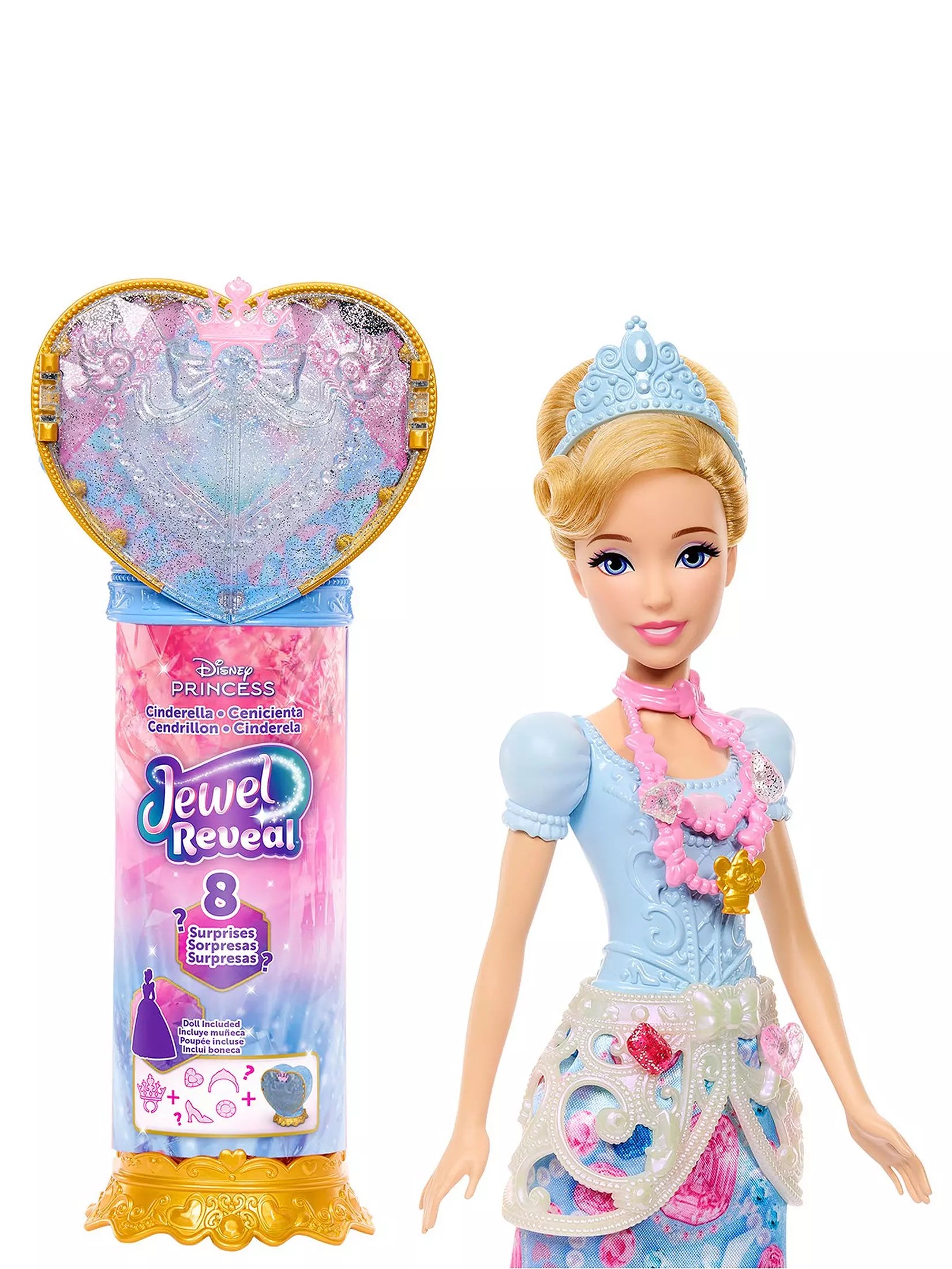 Disney Princess Jewel Reveal Doll Cinderella