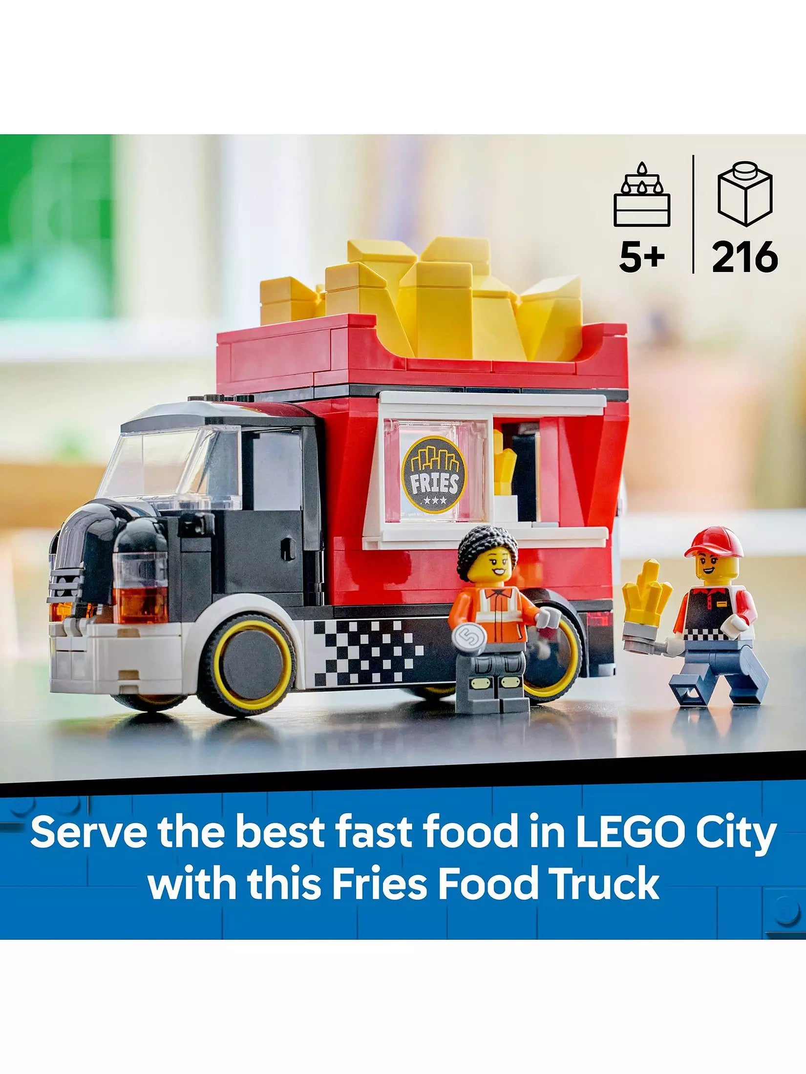 Lego City 60488 Fries Food Truck