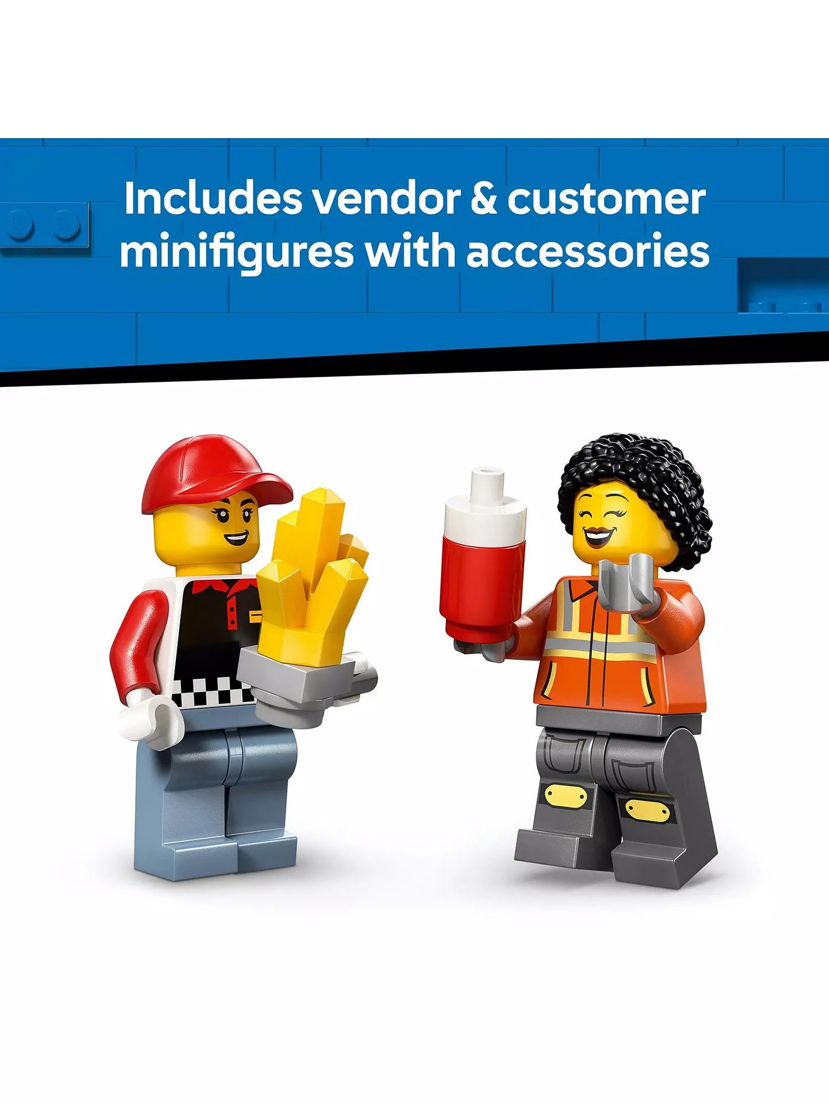 Lego City 60488 Fries Food Truck