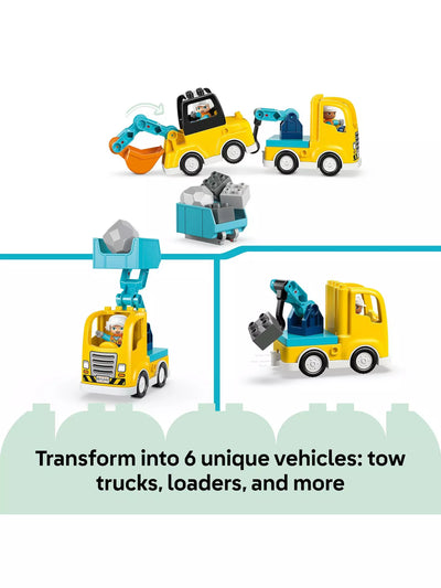 Lego Duplo 10475 3 In 1 Construction Vehicles