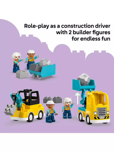 Lego Duplo 10475 3 In 1 Construction Vehicles