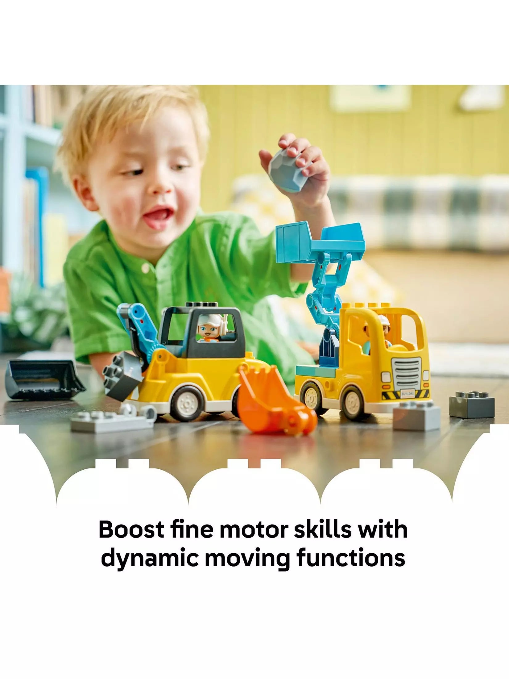 Lego Duplo 10475 3 In 1 Construction Vehicles