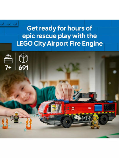 Lego City 60499 Airport Fire Truck