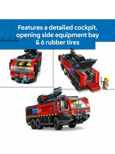 Lego City 60499 Airport Fire Truck