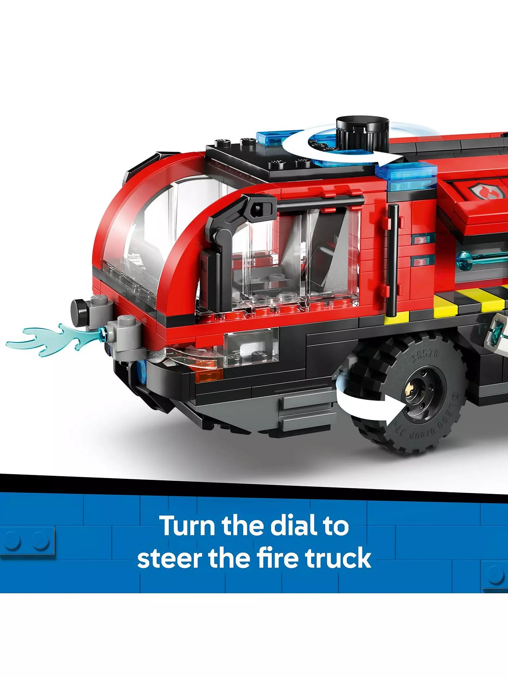 Lego City 60499 Airport Fire Truck