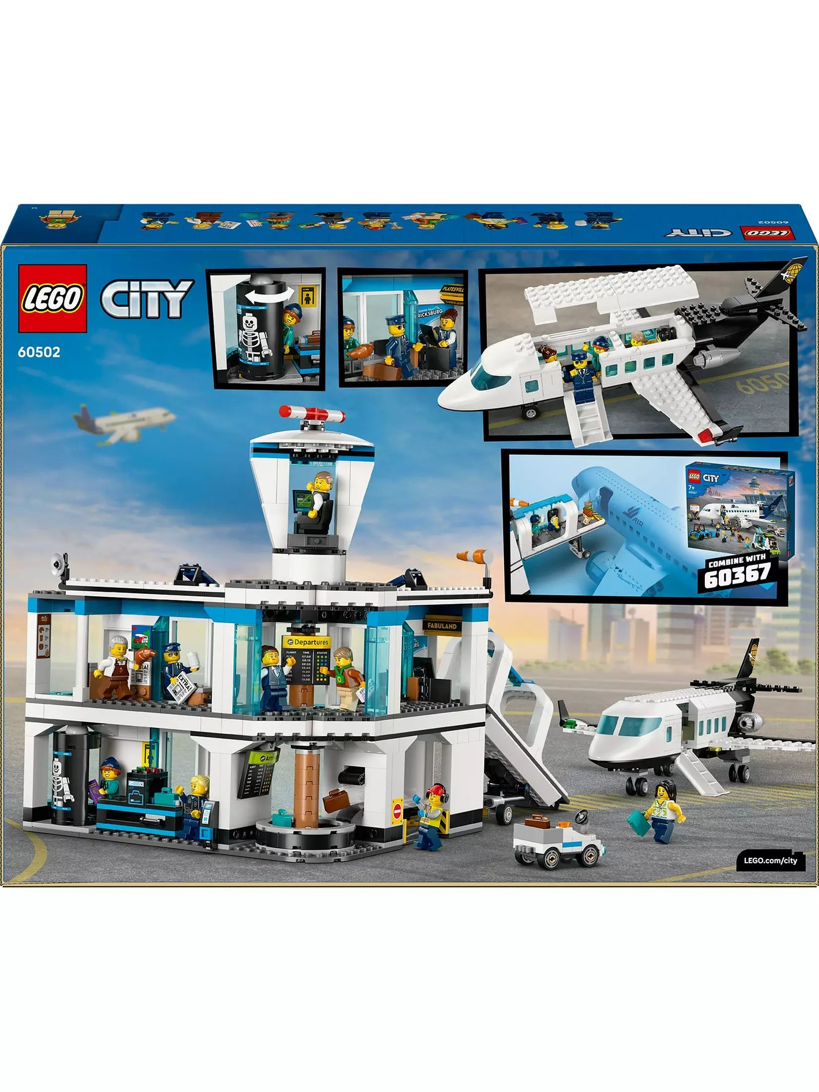Lego City 60502 Airport With Airplane