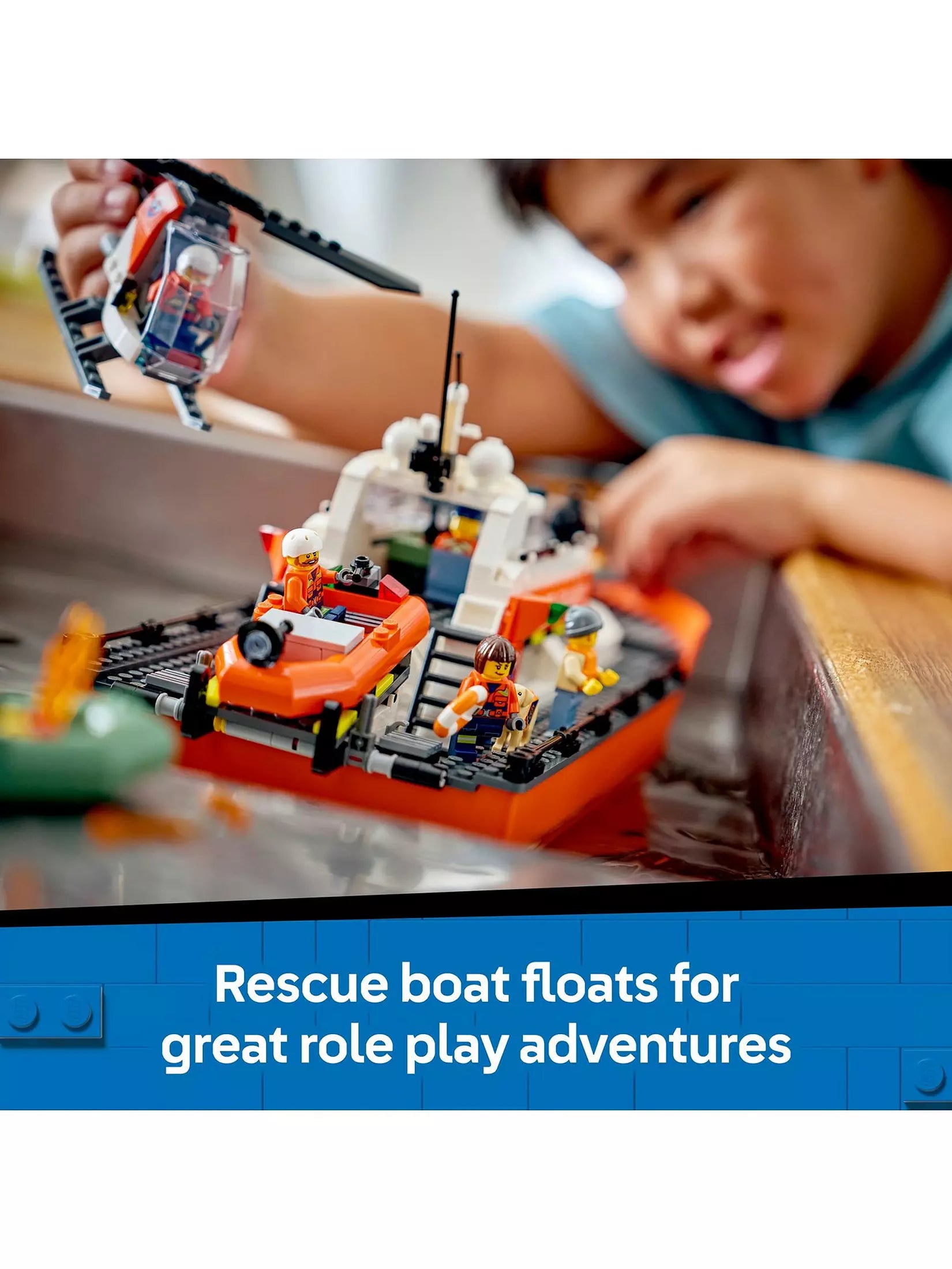 Lego City 60504 Coast Guard Rescue Boat