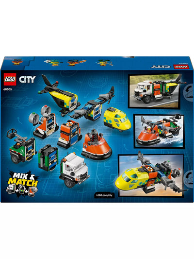 Lego City 60505 Airplane Service Truck And Hovercraft Set