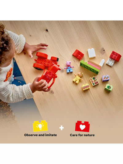 Lego Duplo 10468 Peppa Pig Tractor And Market