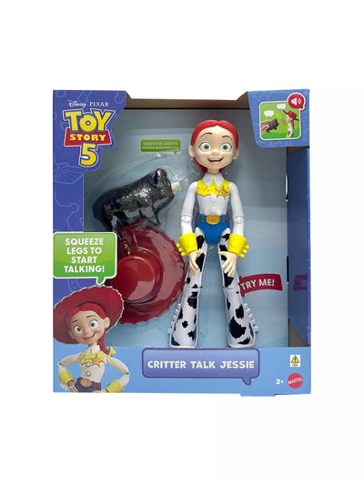 Toy Story Critter Talk Jessie 12" Figure And Accessories