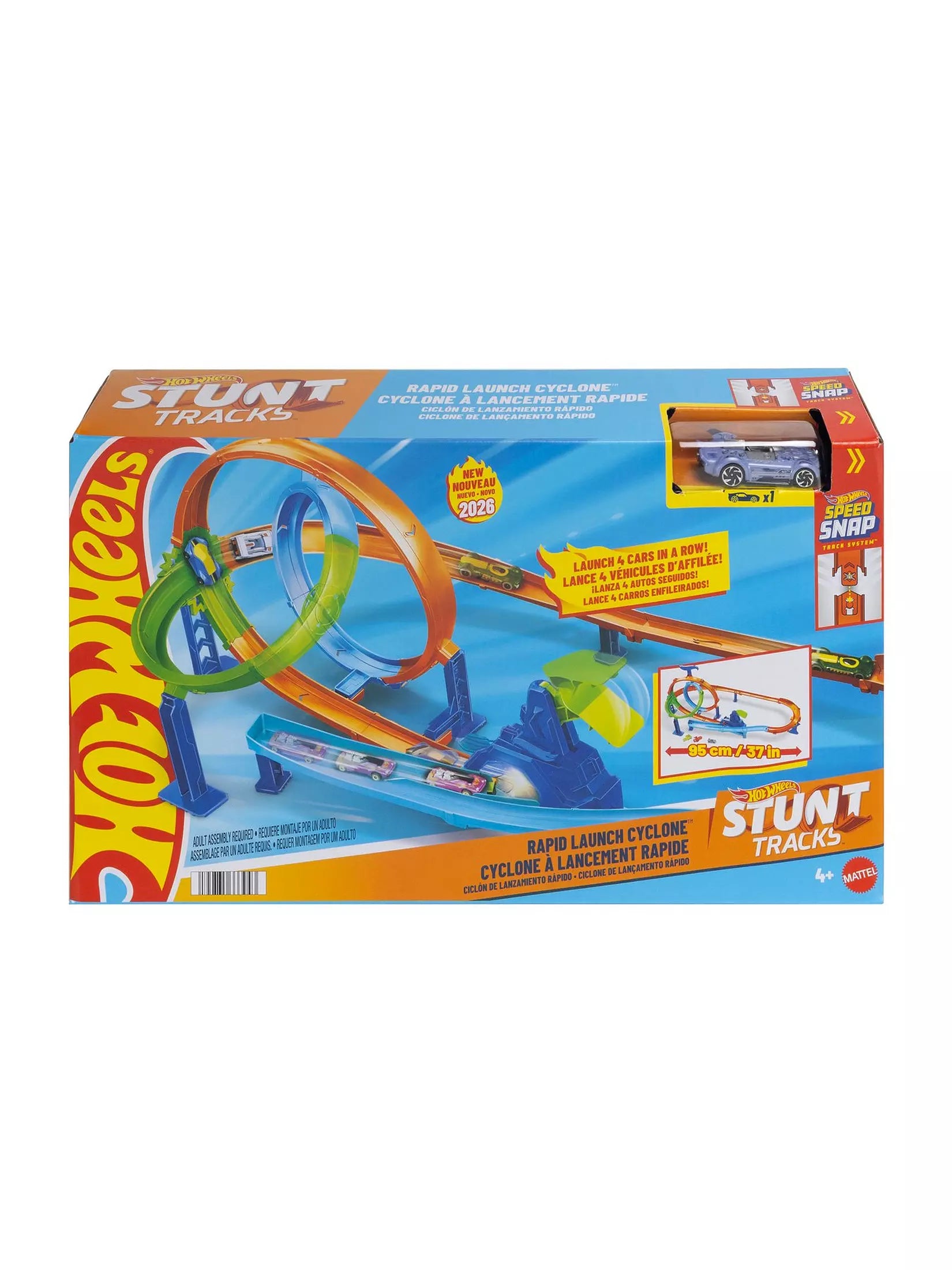 Hot Wheels Rapid Launch Cyclone Playset