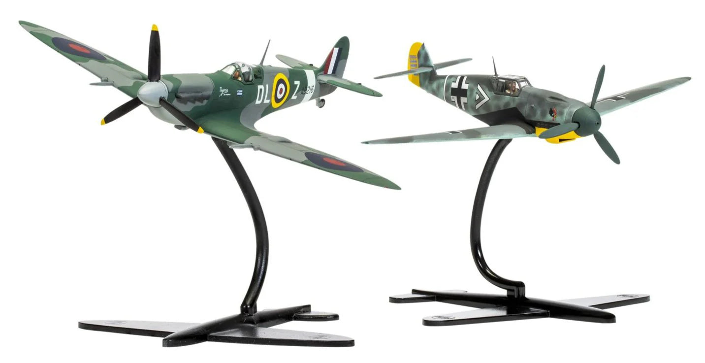 Airfix Supermarine Spitfire Mk.Vc vs Messerschmitt Bf109F-4 1:72