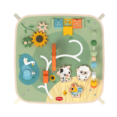 Tiny Love Farmers Funday Wooden Activity Table Infant Toy