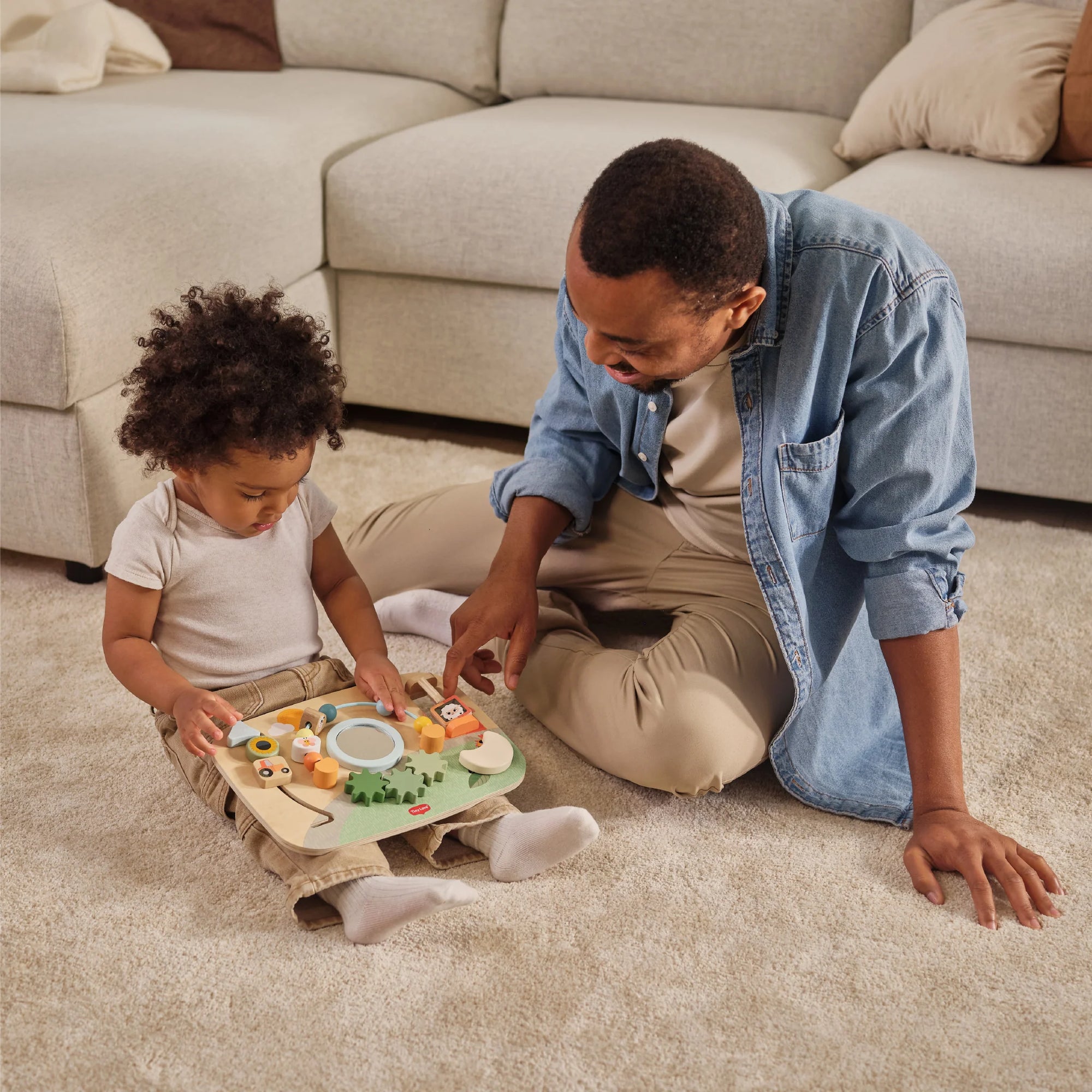 Tiny Love Infants Wooden Activity / Busy Board