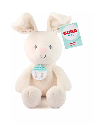 Gund Baby Peek A Boo Flora The Bunny Soft Toy