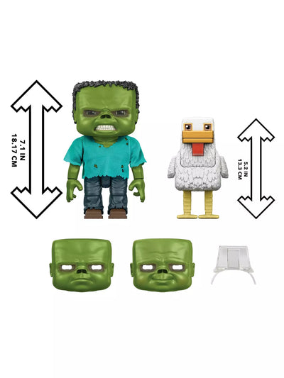 Minecraft Chicken Jockey Figure