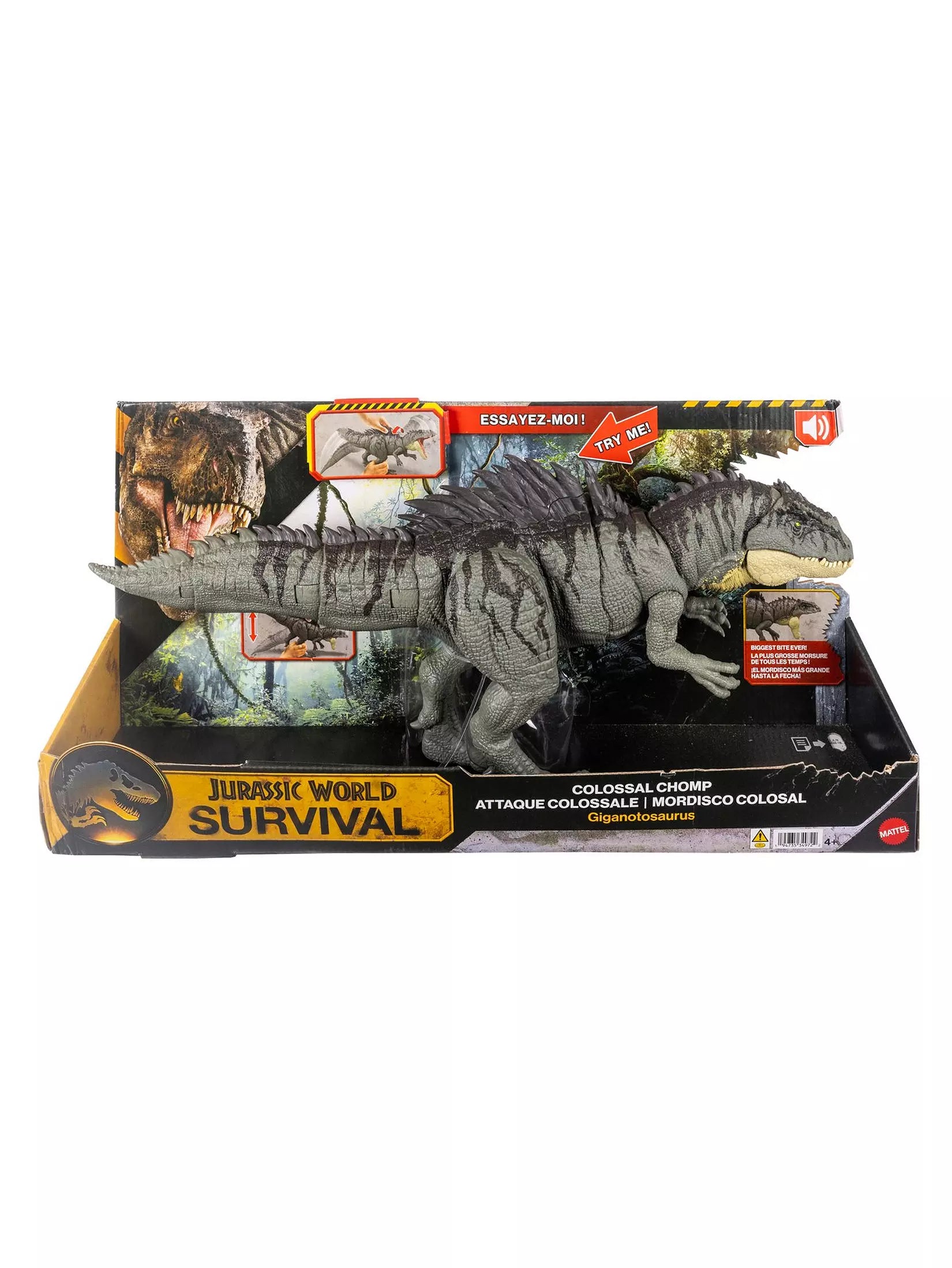 Jurassic World Dinosaur Colassal Chomp Giganotosaurs