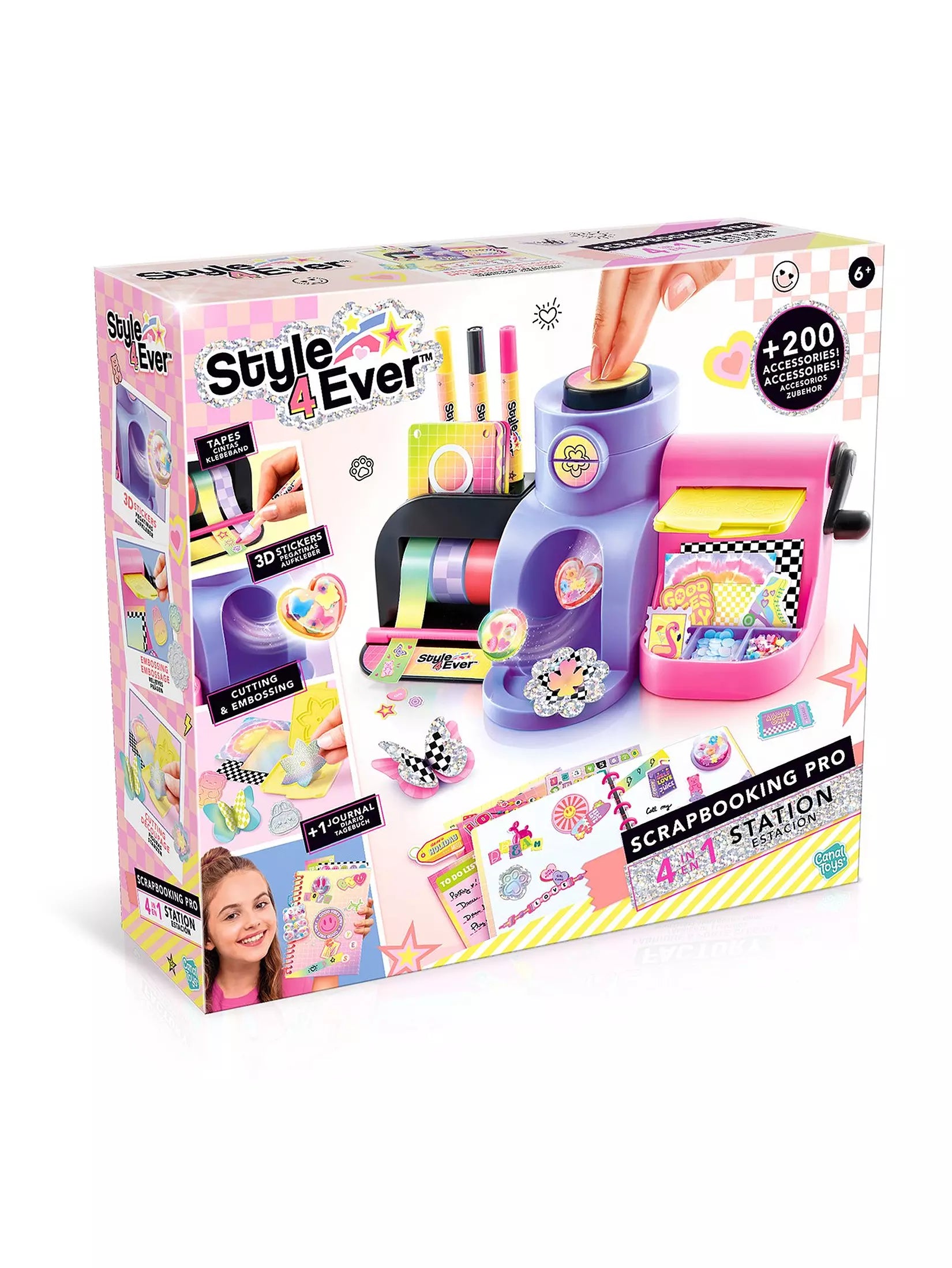 Style 4 Ever Scrapbooking Pro 4 In 1 Station Playset