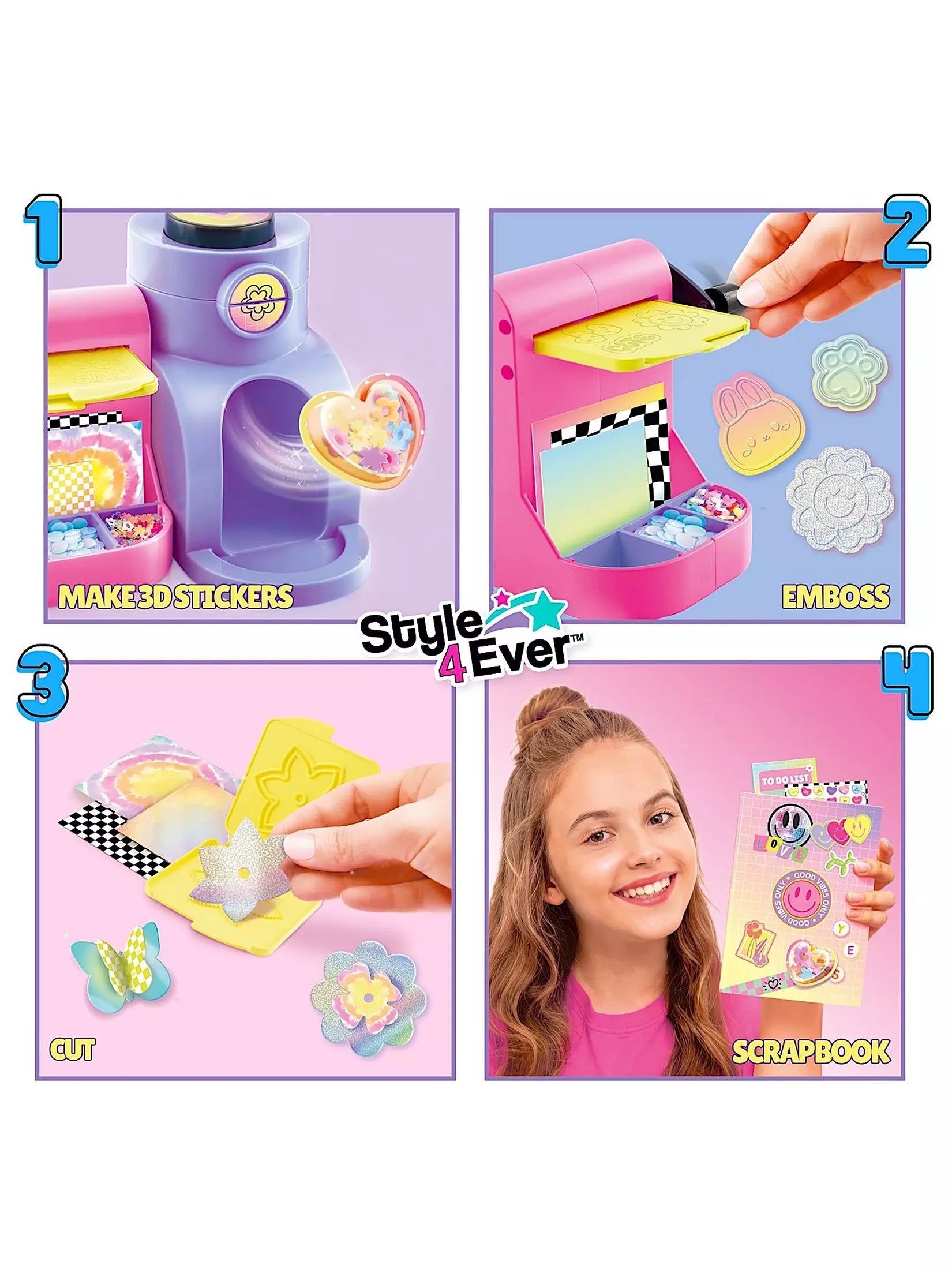 Style 4 Ever Scrapbooking Pro 4 In 1 Station Playset