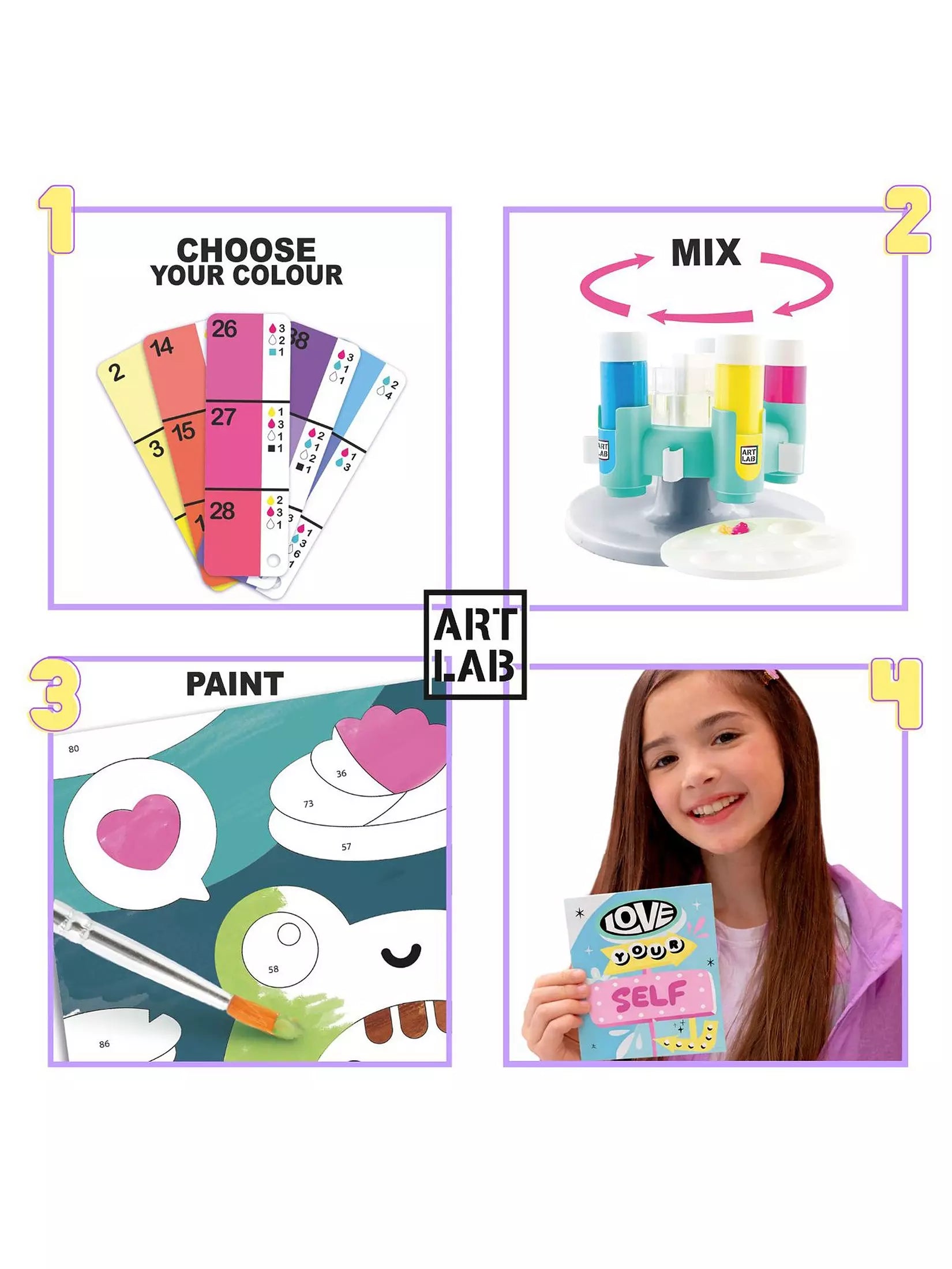 Art Lab Paint Colour Maker Playset