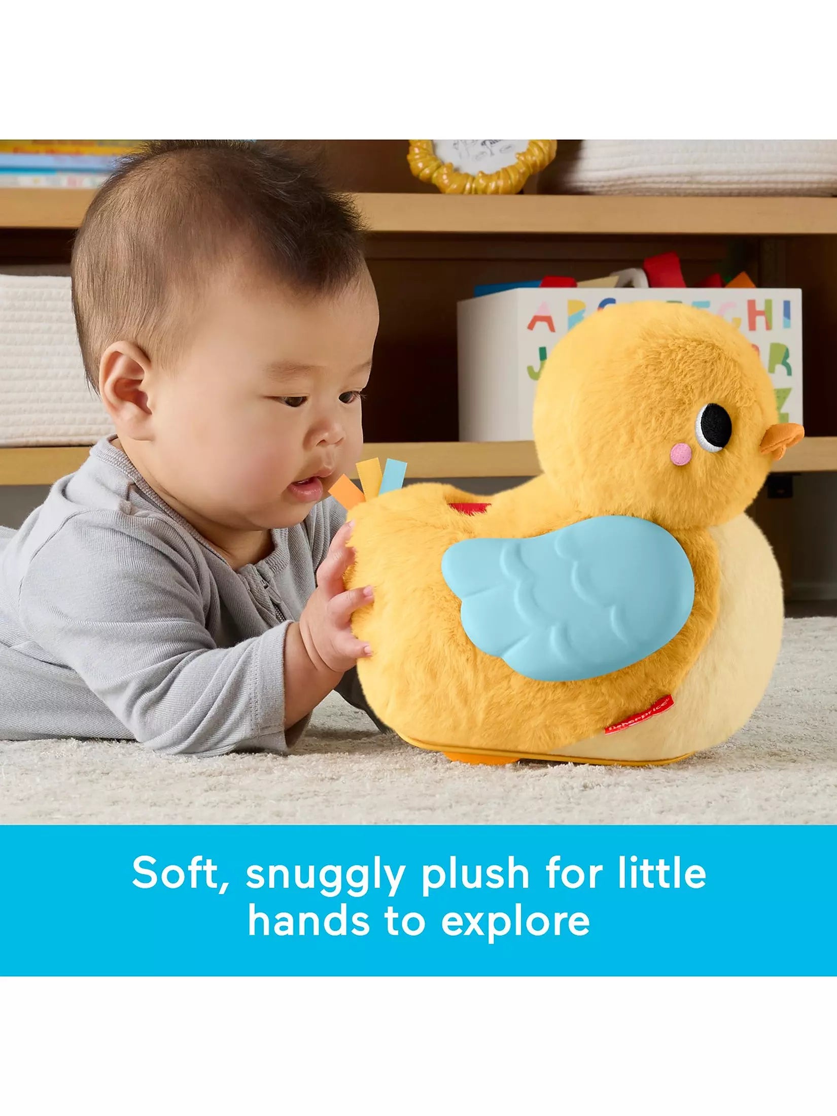 Fisher Price 4 In 1 Cuddle And Crawl Duck