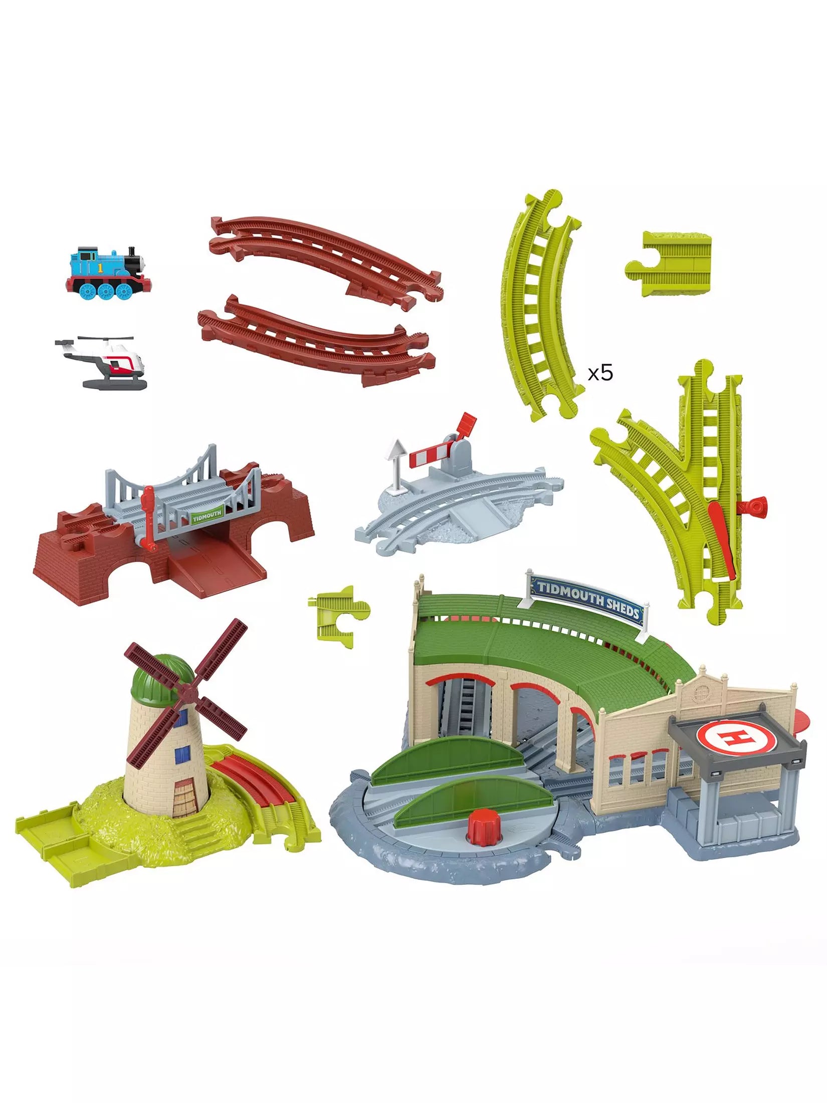 Thomas And Friends Exploring Tidmouth Sheds Train Set