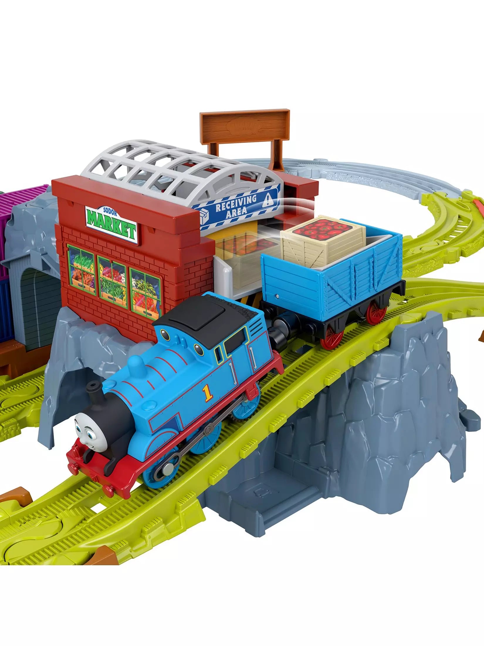 Thomas And Friends Cranky's Dockside Delivery Trainset