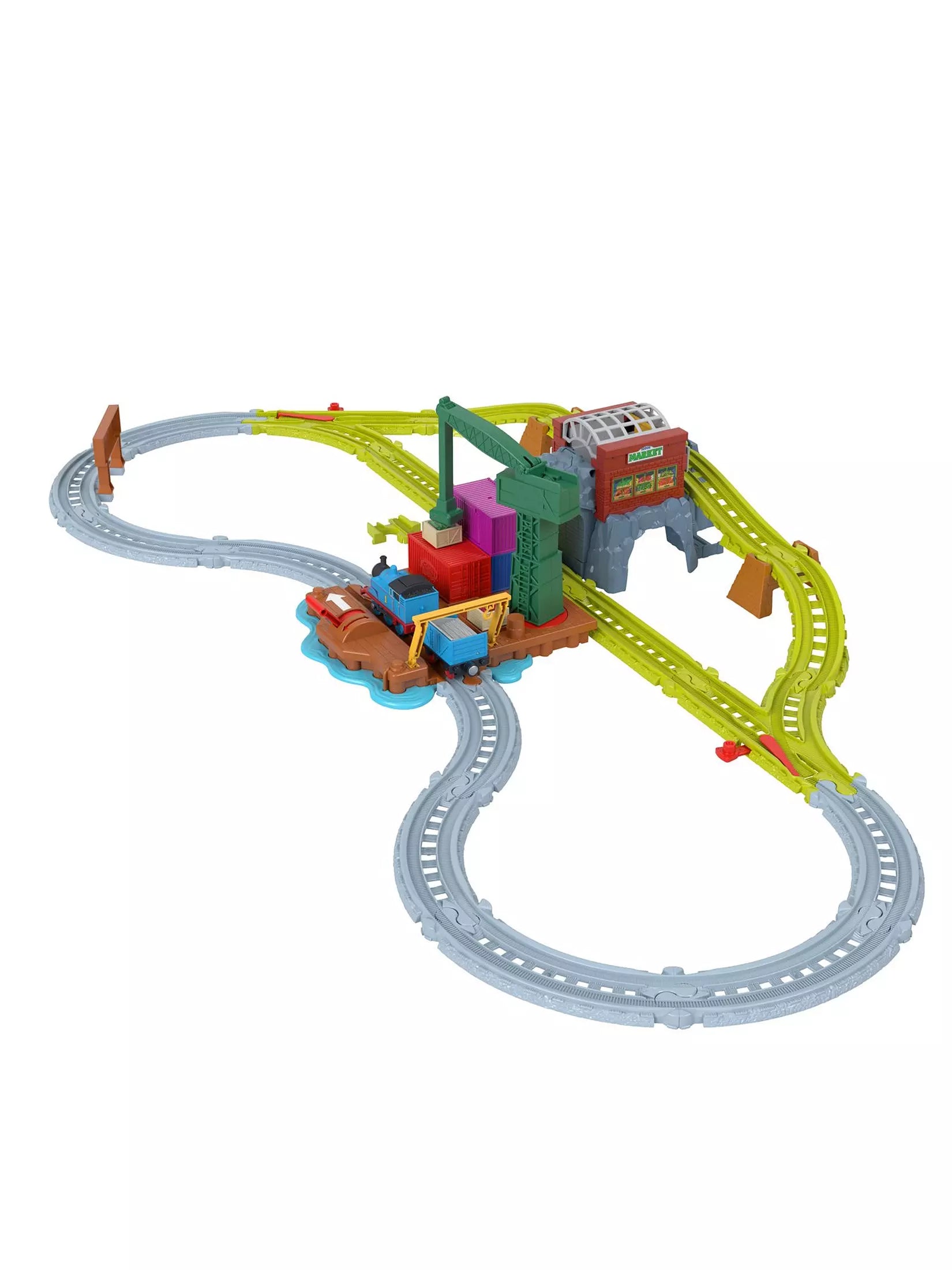 Thomas And Friends Cranky's Dockside Delivery Trainset